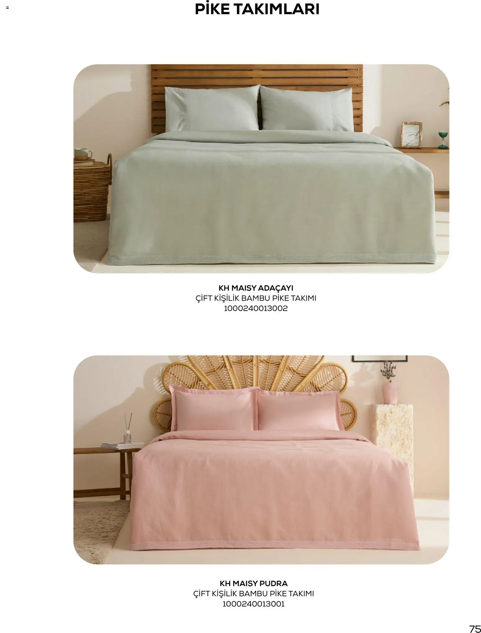 Karaca Home Katalog - 01.03.2026 tarihinden itibaren geçerlidir | Sayfa: 75 | Ürünler: Pudra, Pike
