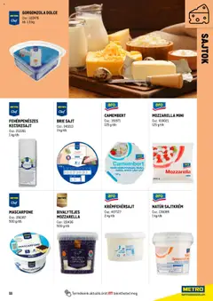 BRIE SAJT, Brie sajt, 1 kg/db - amely érvényes a következő dátumtól: 01.06.2025 | Oldal: 11