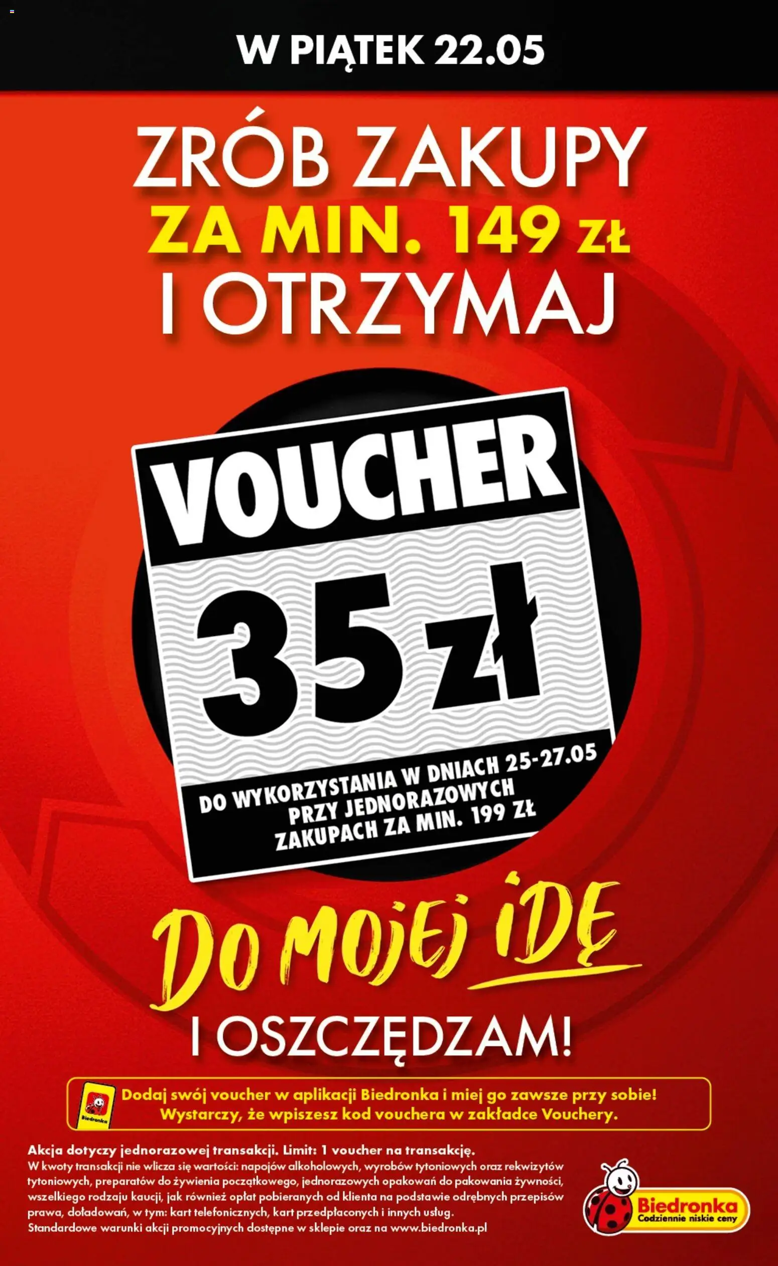 Biedronka gazetka - Tani weekend od 22.05.2026 | Strona: 3