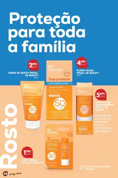 Pré-visualização Pingo Doce Catálogo de solares 2026 válido de 24/03/2026 | Página: 38 | Produtos: Protetor solar, Creme