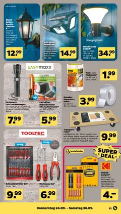 Netto Prospekt ab 21.09.2026 gültig | Seite: 25 | Produkte: Wandleuchte