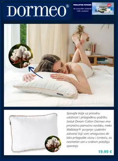 Dormeo Home Katalog - Pregled kataloga iz trgovine Dormeo Home, vrijedi od 24.04.2026 | Stranica: 2