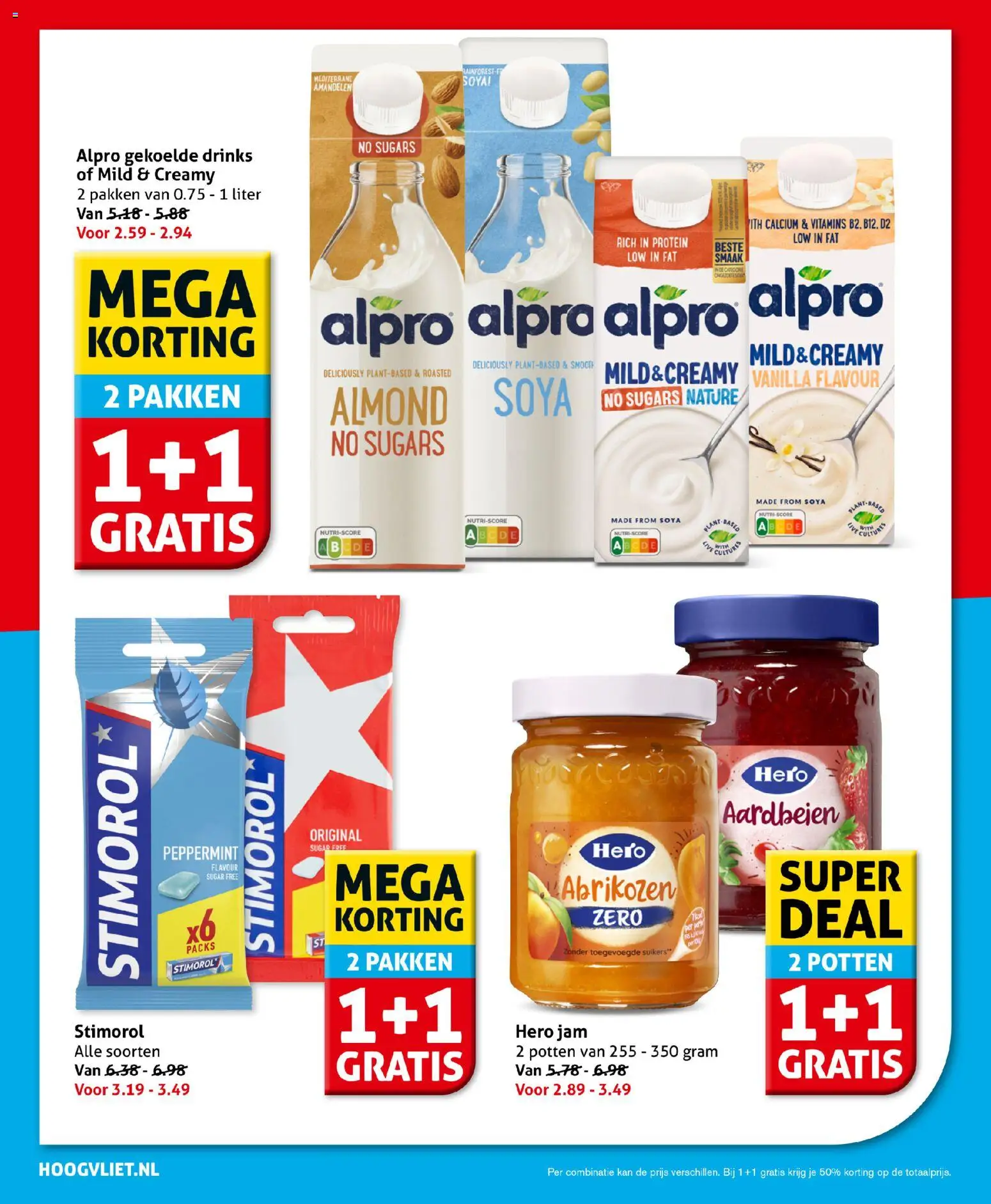 {H1} | Pagina: 4 | Producten: Aardbeien, Kan, Jam, Amandelen