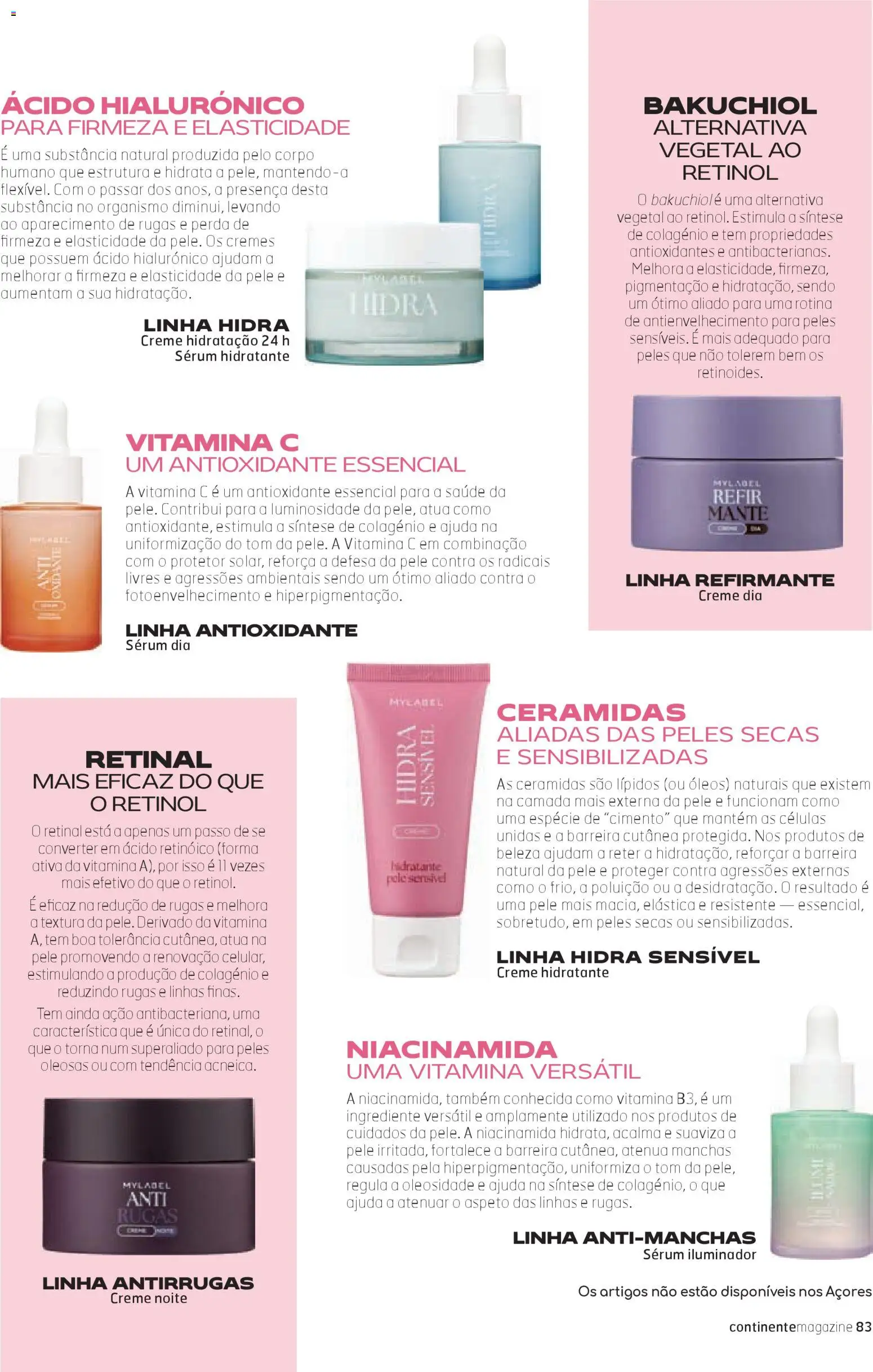 Continente - Magazine │ válido de 06.01.2026 | Página: 32 | Produtos: Iluminador, Sérum, Cimento, Creme