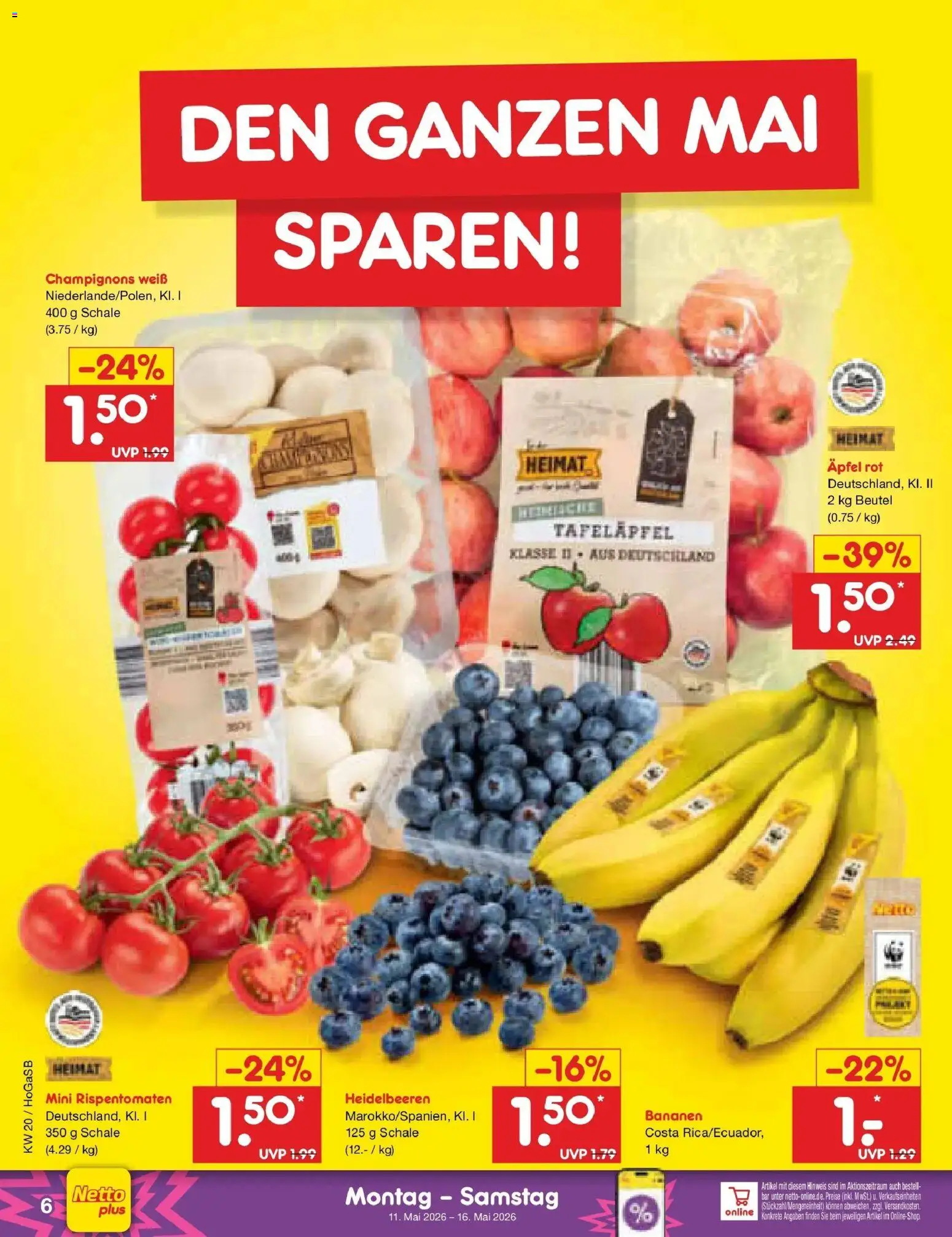 Netto Marken-Discount Prospekt Hannover	 – gültig ab 10.05.2026 | Seite: 6