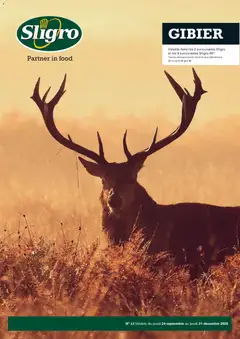Sligro publicité - Voorbeeld van een folder van Sligro, geldig van 24/09/2026