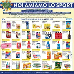 Anteprima del volantino Paghi Poco volantino Noi Amiamo Lo Sport valido a partire dal 18.05.2026
