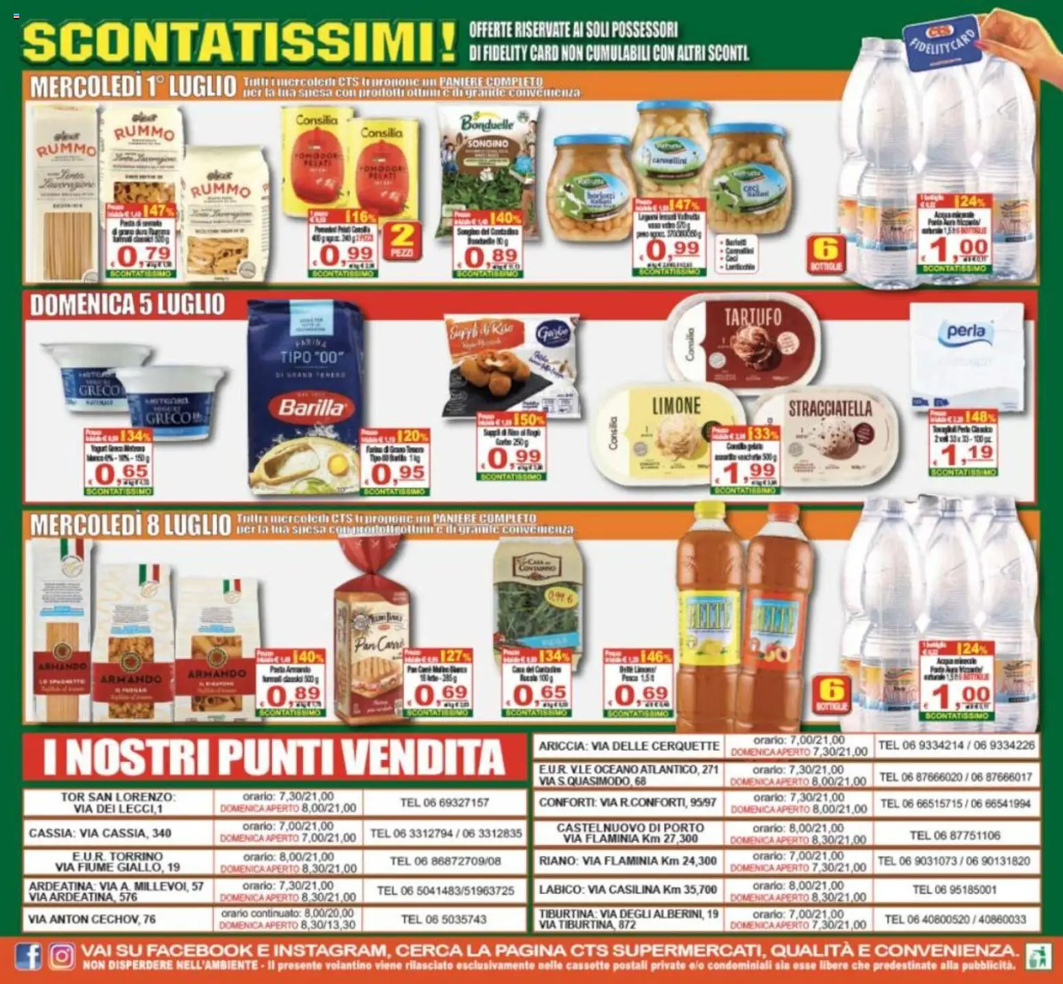 Volantino CTS del 01/07/2026 | Pagina: 24 | Prodotti: Tartufo, Ceci, Limone, Pasta