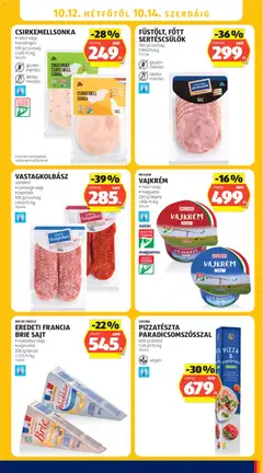 ROI DE TREFLE EREDETI FRANCIA BRIE SAJT, klasszikus vagy, joghurtos, 200 g/darab, 2725 Ft/kg - amely érvényes a következő dátumtól: 2026.10.08. | Oldal: 35