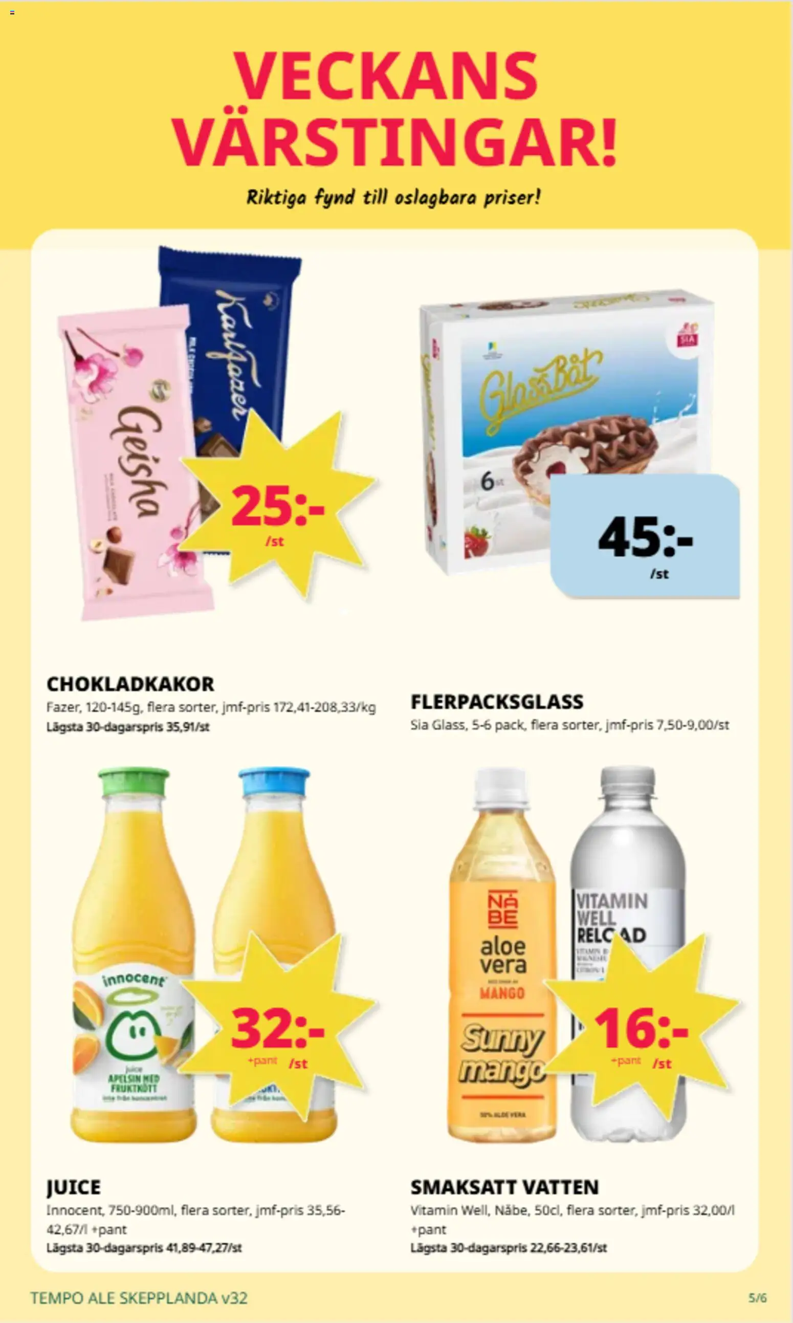 Tempo reklamblad aktuell från 03/08/2026 | Sida: 2