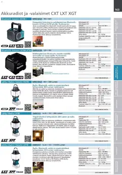 Makita-mainoslehti voimassa 24/03/2026 alkaen | Sivu: 163