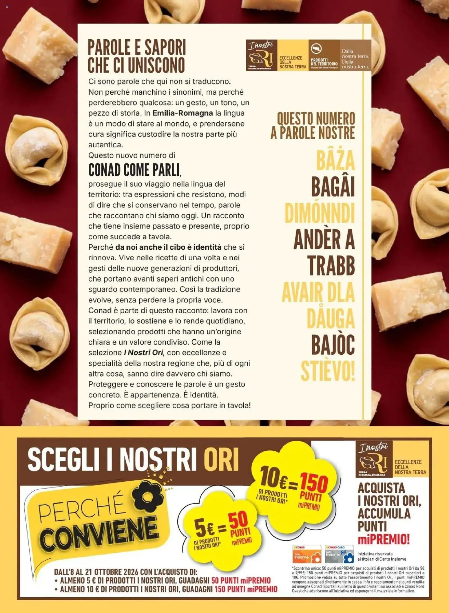 Anteprima volantino Conad dal 08/10/2026 prossima settimana | Pagina: 2 | Prodotti: Specialità, Terra
