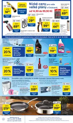 Náhled letáku Brita Style Essential Filtrační konvice*, 2,4 l, Maxtra Pro pure filtr, šedomodrá od 09.09.2026 | Strana: 32 | Produkty: Voda, Benzín, Konvice, Motorový olej