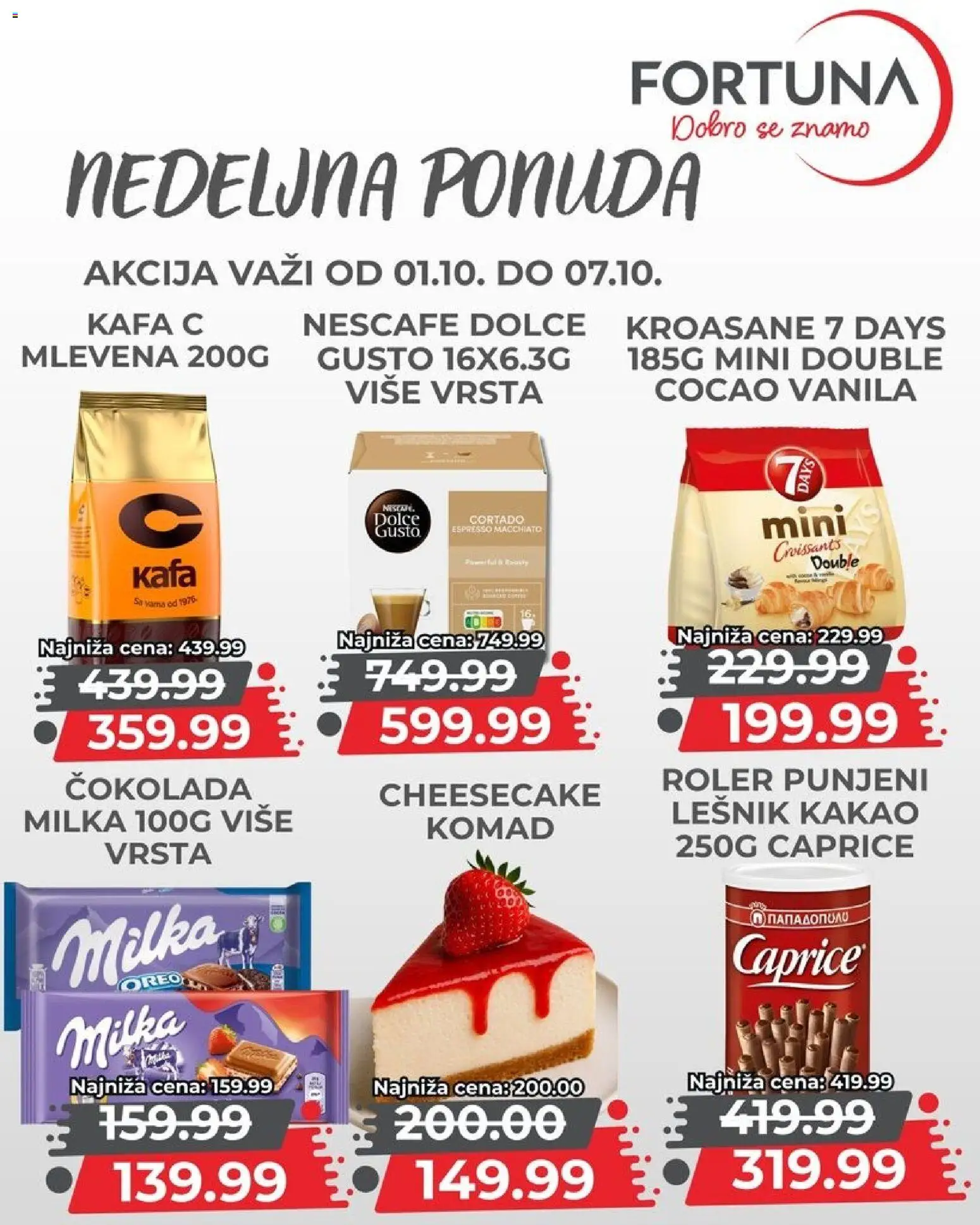Fortuna Market katalog - važi od 01.10.2026 | Strana: 8 | Proizvode: Oreo, Kafa, Čokolada, Nescafé