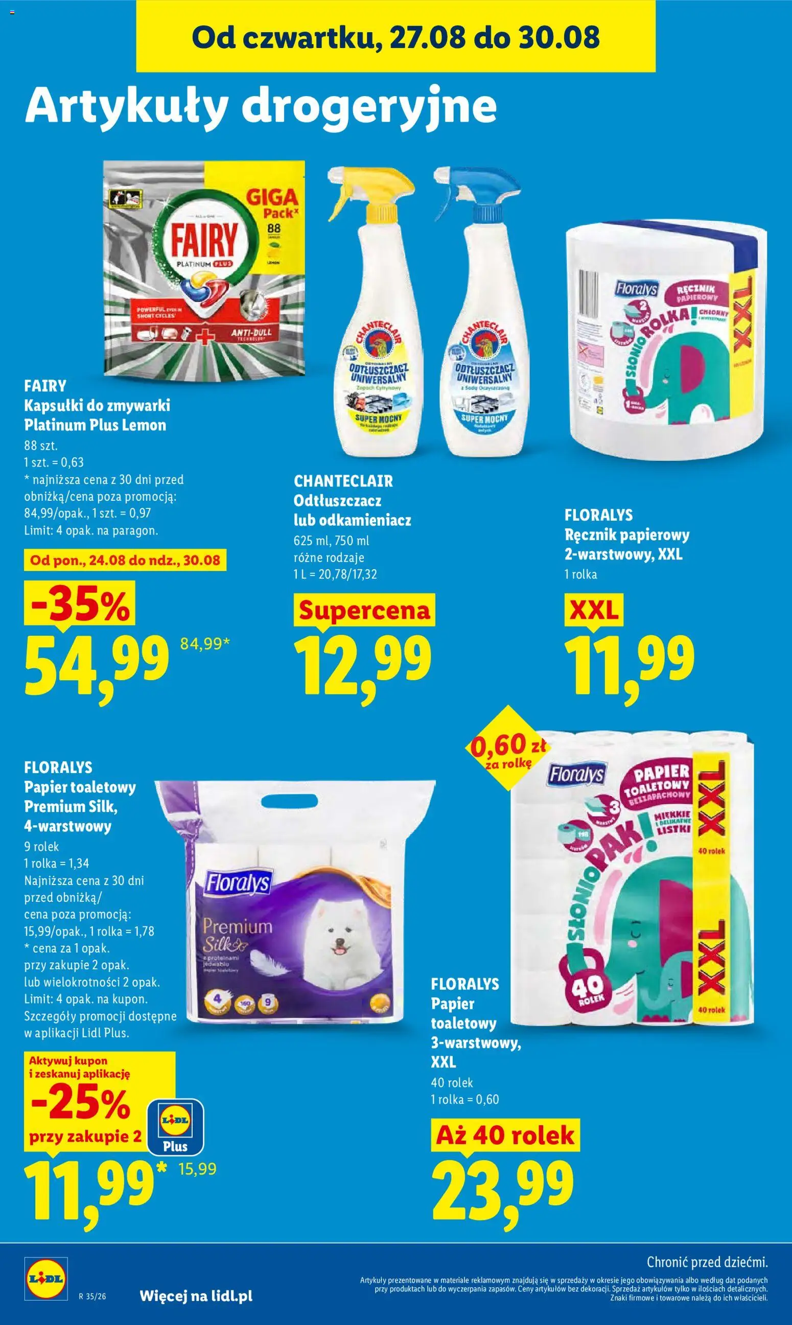 Lidl Polsko leták od 27.08.2026 | Strana: 84