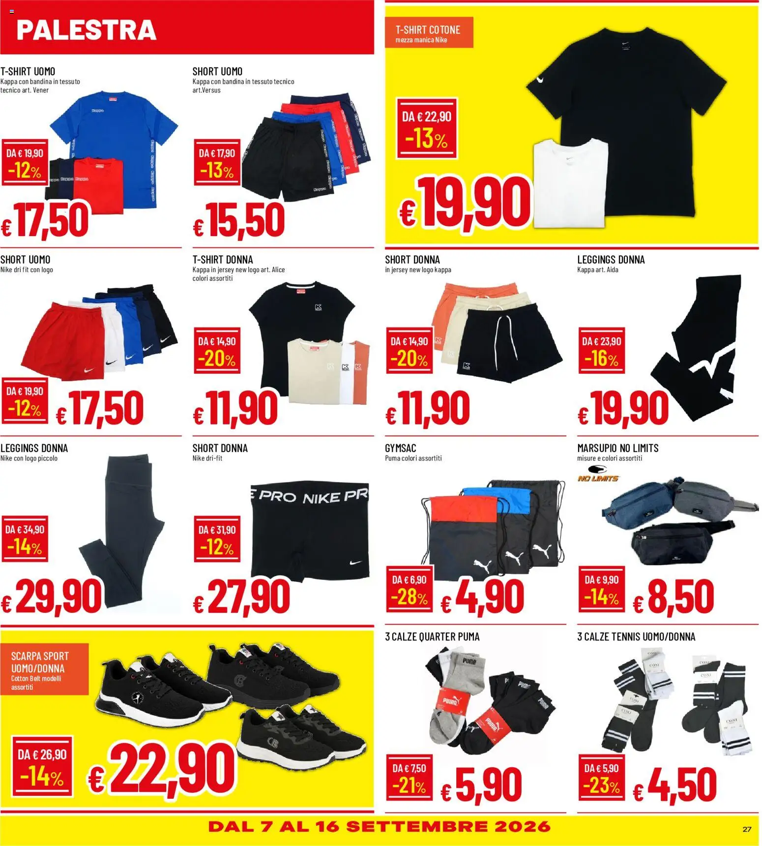 Volantino Galassia del 03/09/2026 | Pagina: 27 | Prodotti: Leggings