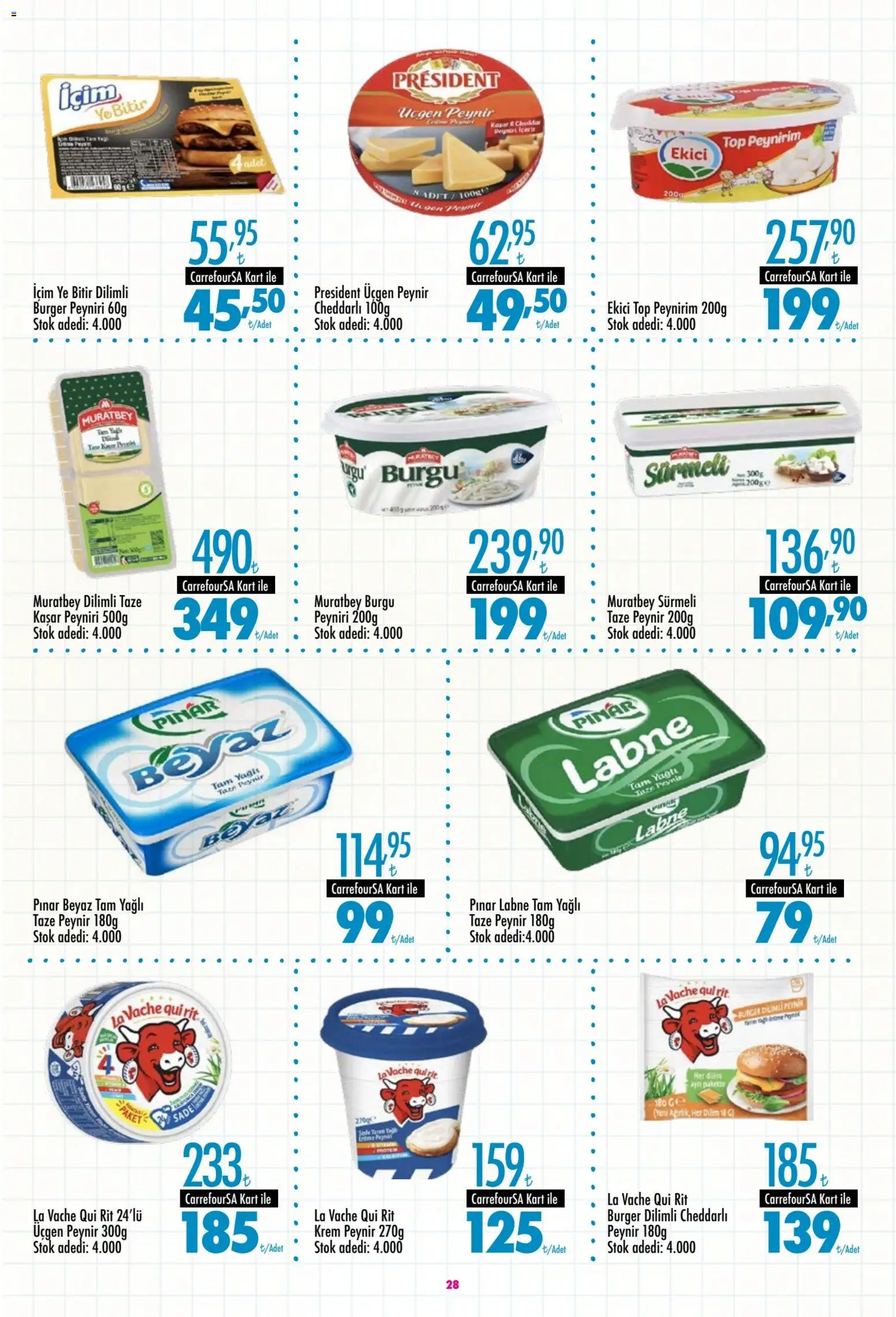 CarrefourSA - Okula dönüş - 26 Ağustos 2026 tarihinden itibaren geçerlidir | Sayfa: 26 | Ürünler: Krem, Peynir, Ekici