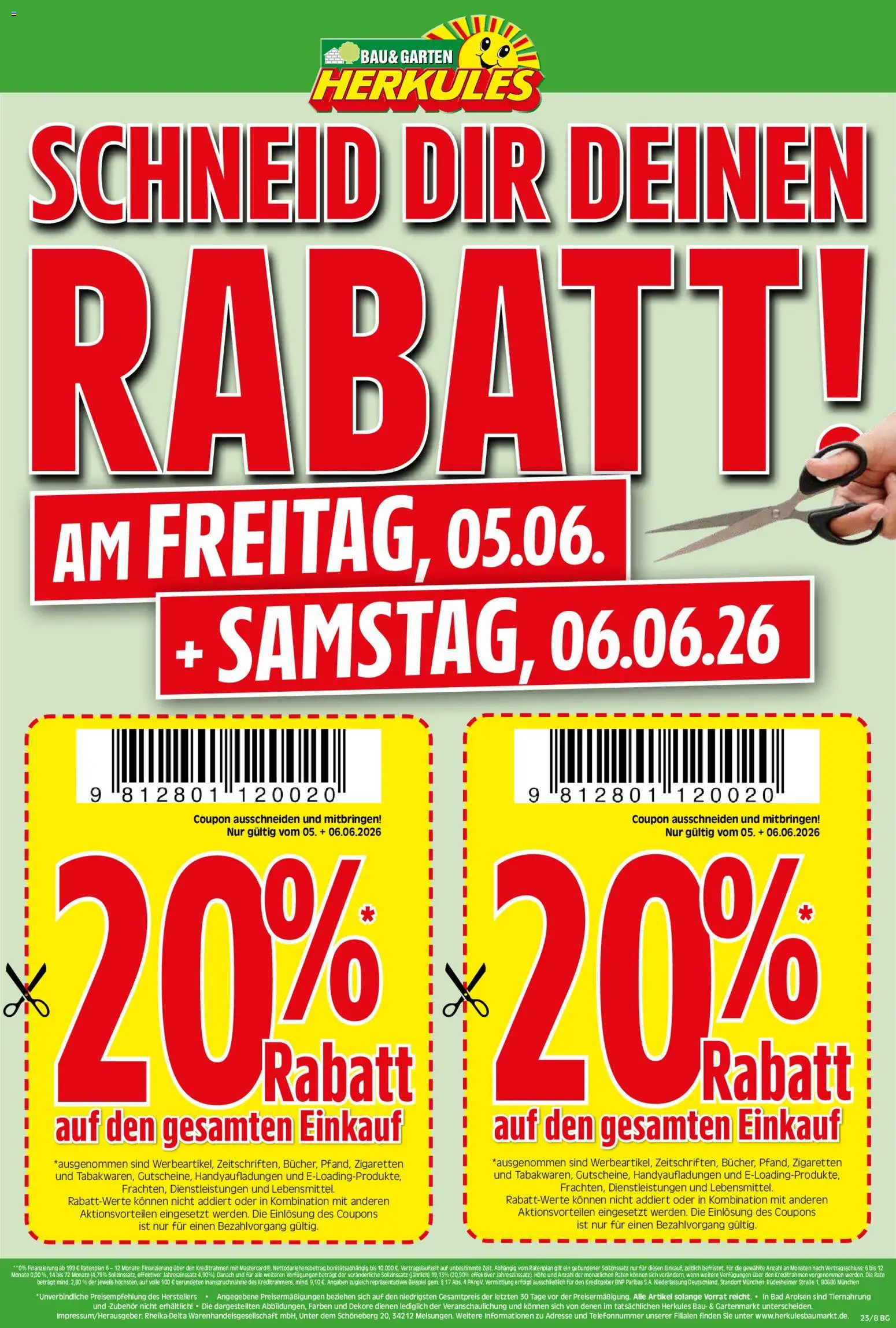 HERKULES Bau & Garten – gültig ab 01.06.2026 | Seite: 8 | Produkte: Bad