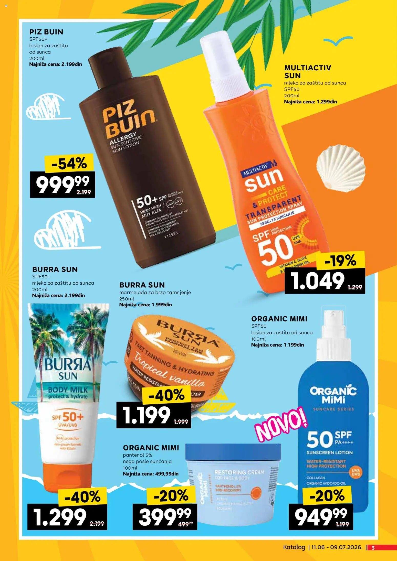 Mercator katalog - važi od 11.06.2026 | Strana: 3 | Proizvode: Mleko