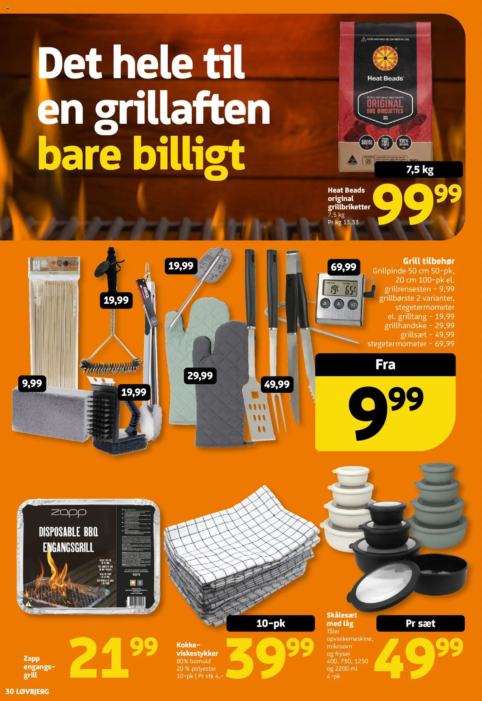 Løvbjerg tilbudsavis – gyldig fra 08.05.2026 | Side: 30 | Produkter: Viskestykker, Grill