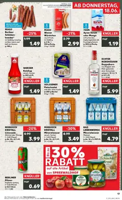 BERLINER Pilsner, feinherb-spritzig je 0,5-l-Dose (1 l = 1.38) ab 15.06.2026 gültig | Seite: 2 | Produkte: Mango, Chili, Ketchup, Berliner pilsner
