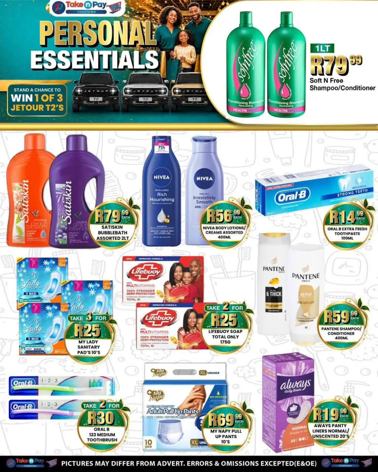 New Take n Pay catalogue – valid from 10/08/2026 | Page: 32 | Products: Pants, Multivitamins, Shampoo, Conditioner