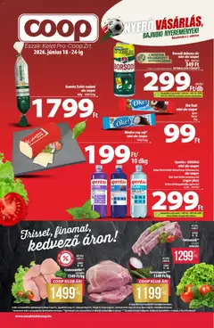 COOP - Újság Észak Kelet Pro-Coop Zrt - amely érvényes a következő dátumtól: 18.06.2026