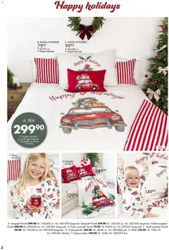Forhåndsvisning av Spar Kjøp kundeavis julevarchuset gyldig fra 19/10/2026 | Side: 4 | Produkter: Bomull, Pledd, Dynetrekk, Pyjamas