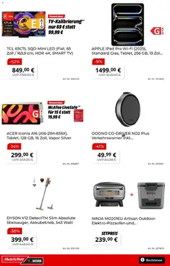 Media Markt Black Friday ab 27.10.2026 gültig | Seite: 3 | Produkte: Dyson, Smart TV, Apple, TV
