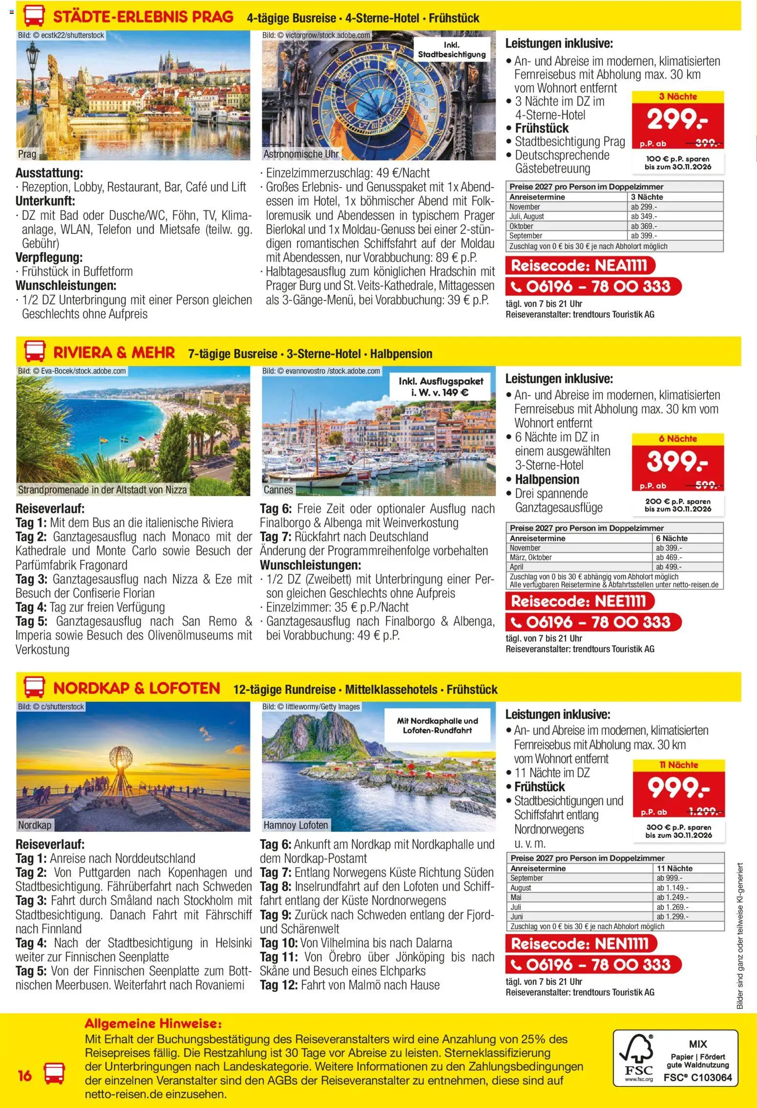 Netto Marken-Discount Reise-Sonderangebote – gültig ab 15.10.2026 | Seite: 16