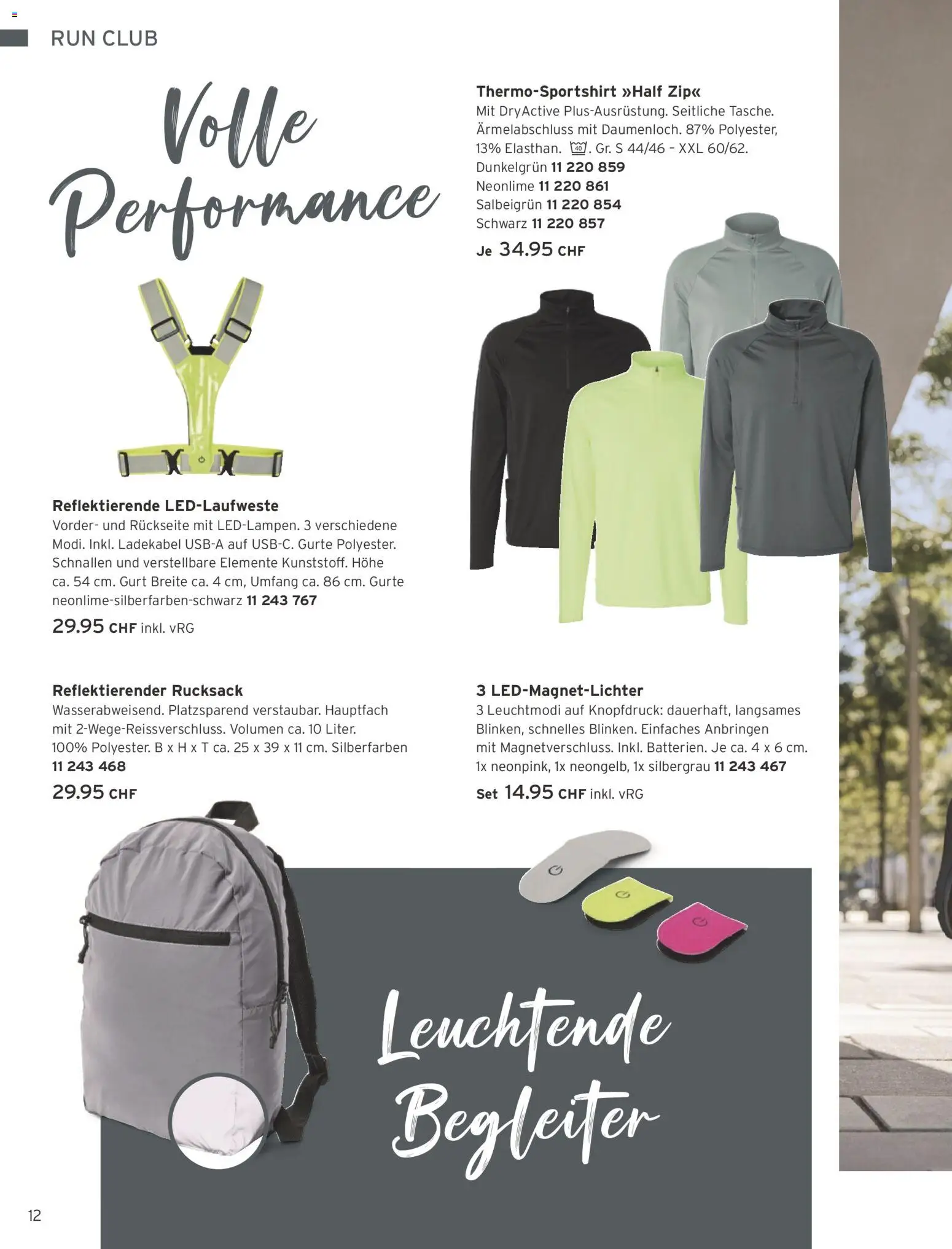Tchibo aktionen Run club – gültig ab 01.10.2026 | Seite: 12 | Produkte: Ladekabel, Rucksack