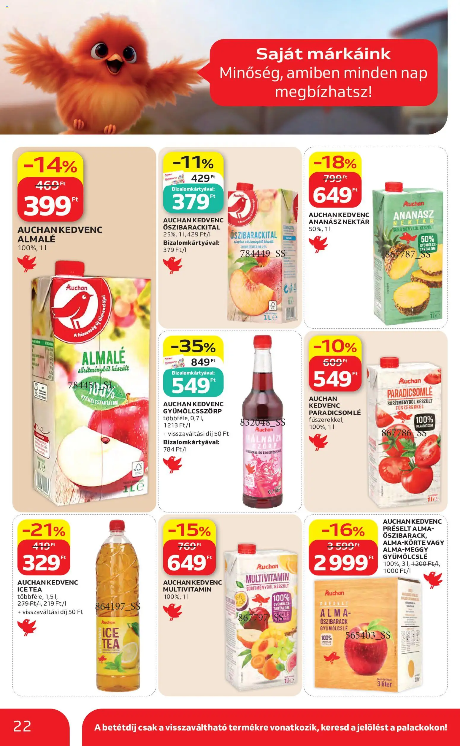 Akciós újság új Auchan — page 22