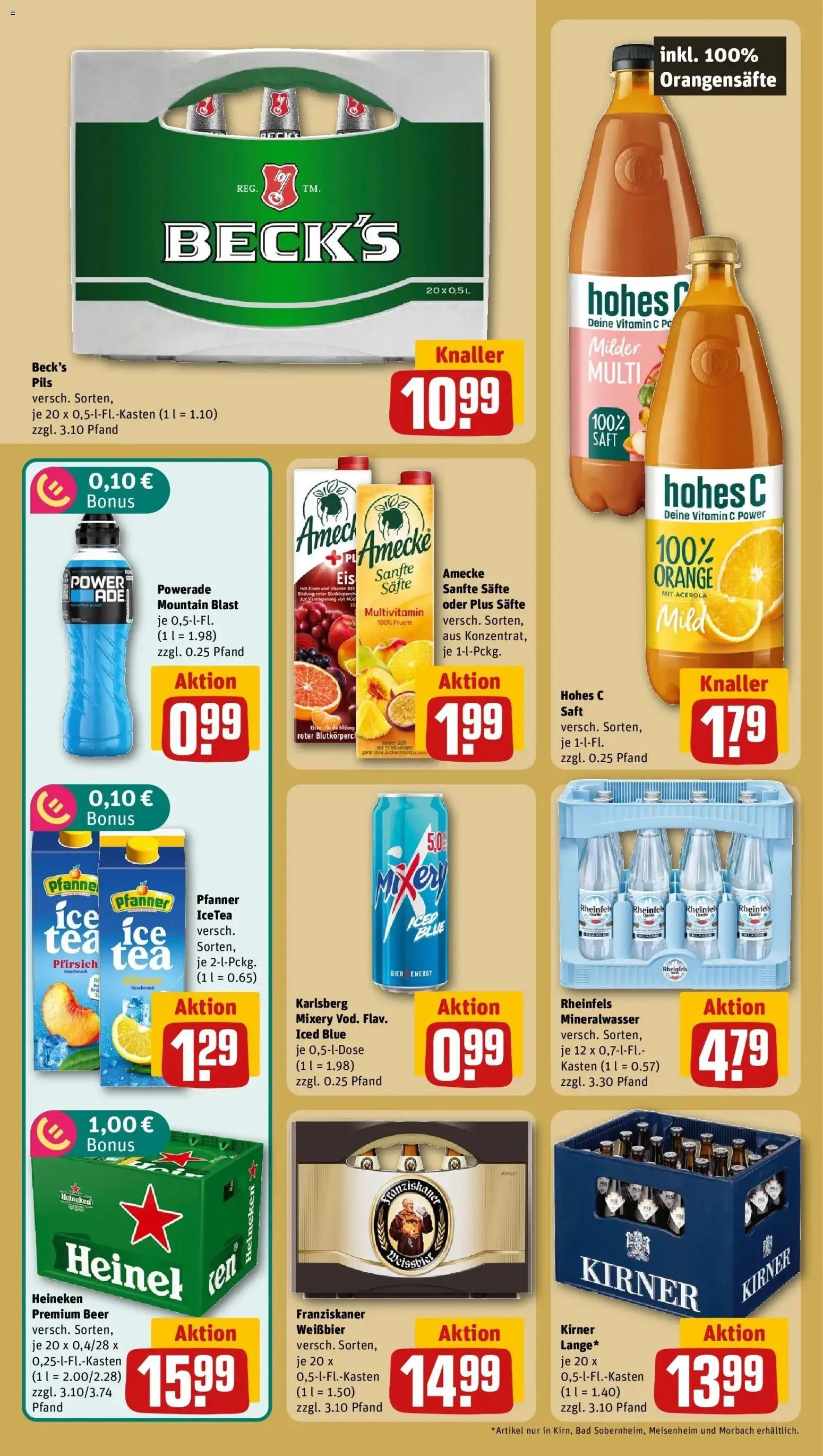 REWE Prospekt ab 31.08.2026 zum Blättern » Angebote | Seite: 18 | Produkte: Energy, Bier, Bad, PC