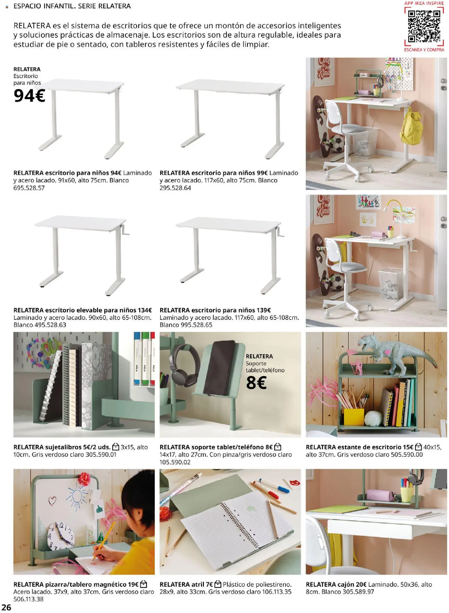 Catálogo IKEA Oficina en casa │ válido desde el 01.02.2026 | Página: 26 | Productos: Té, Estante