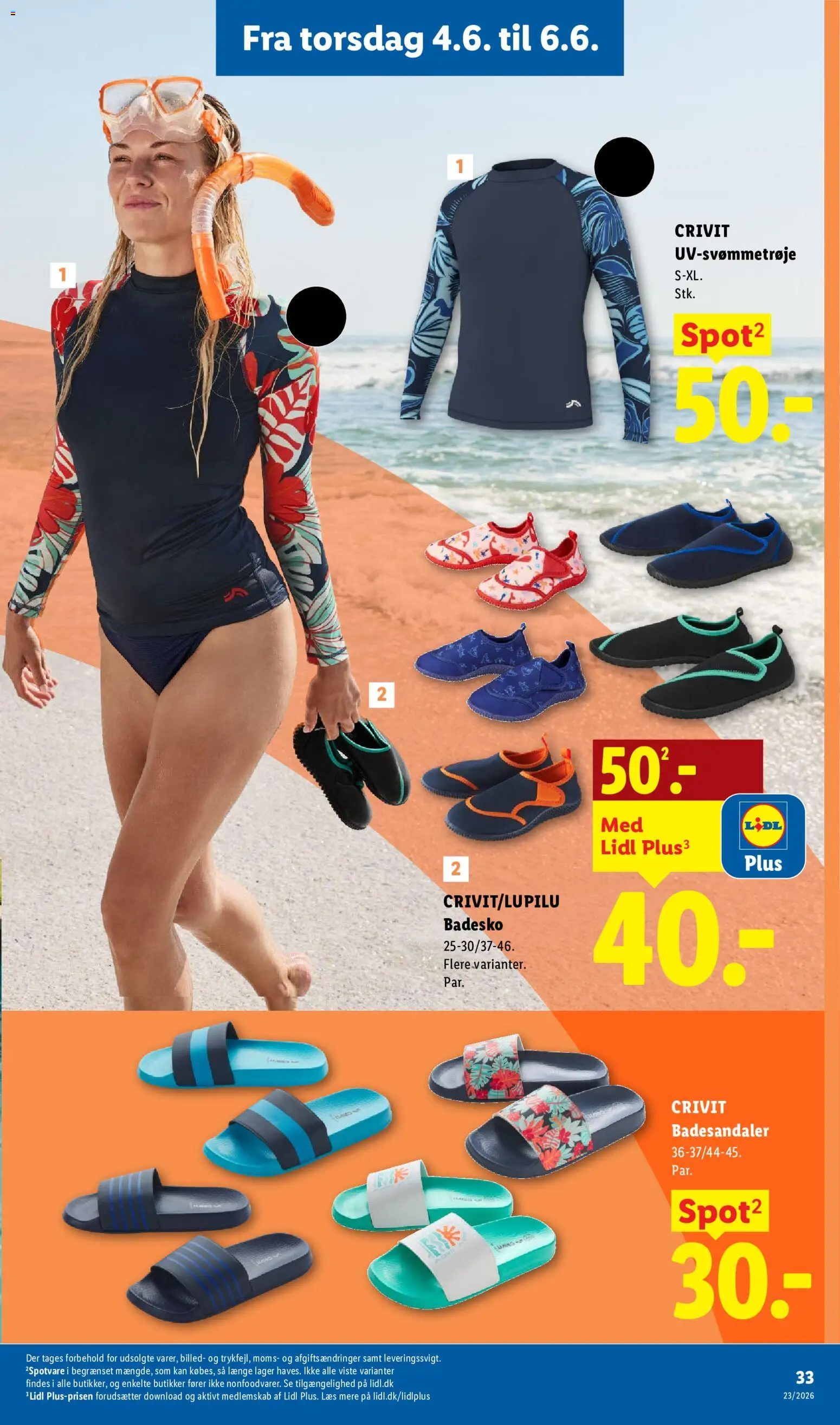 Lidl tilbudsavis – gyldig fra 31.05.2026 | Side: 38 | Produkter: Søm, Badesandaler