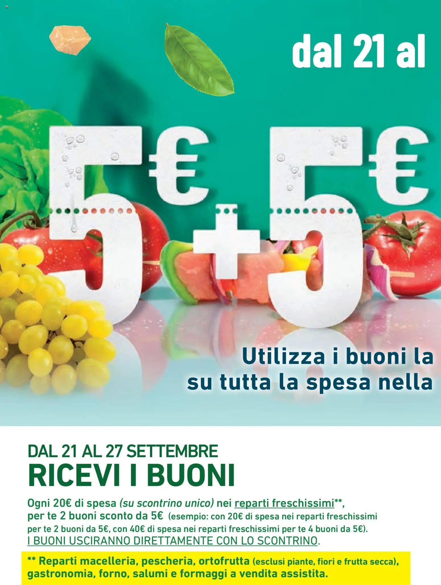 Volantino Conad del 23/09/2026 | Pagina: 2 | Prodotti: Tè, Frutta, Fiori