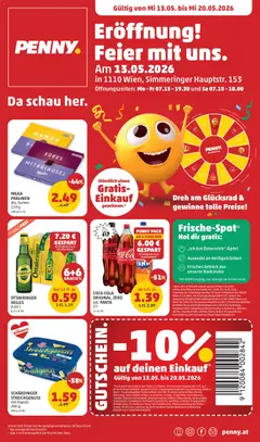 Penny Markt Eröffnung in 1110 Wien ab 13.05.2026 gültig