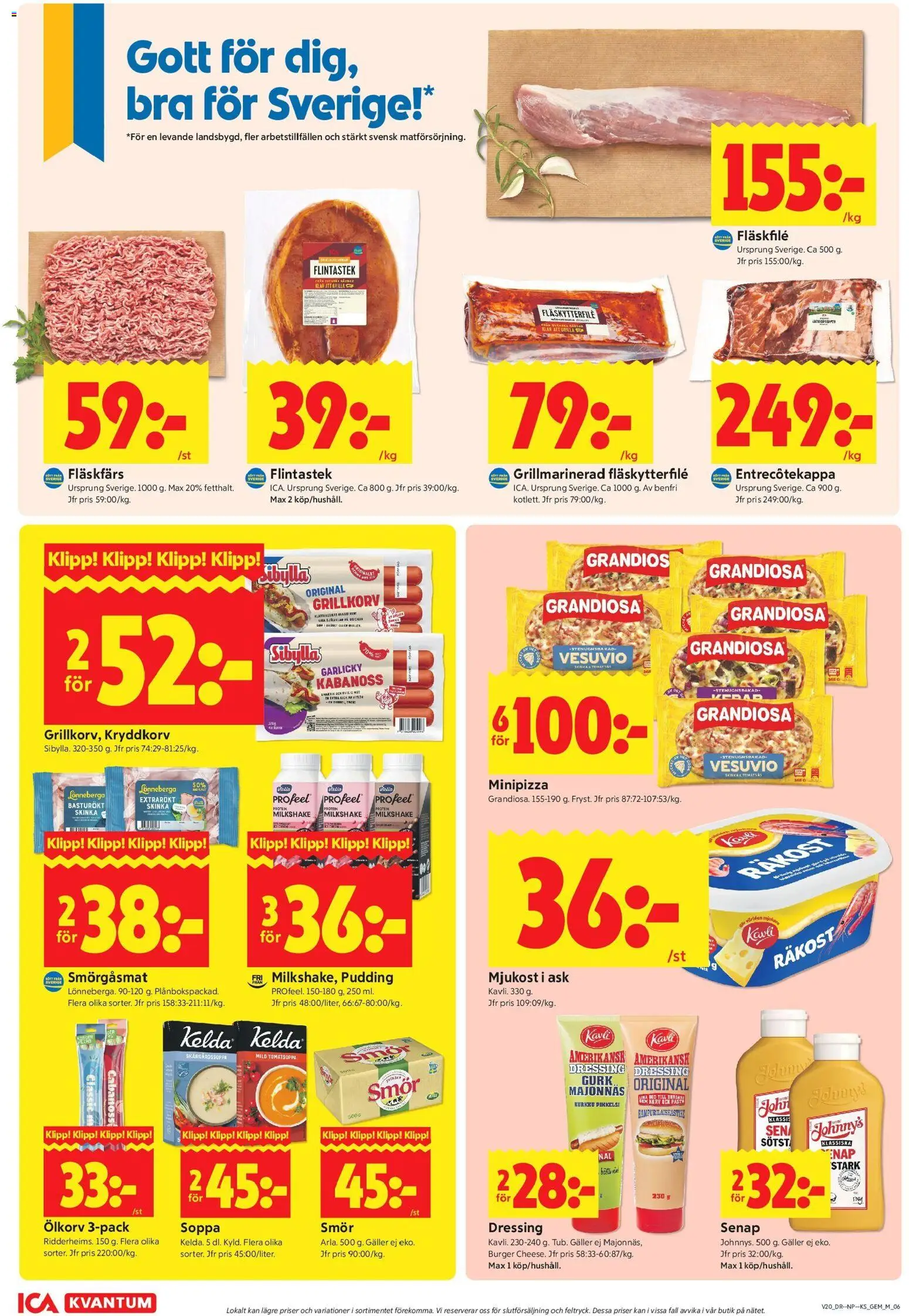 ICA Kvantum reklamblad aktuell från 11.05.2026 | Sida: 6