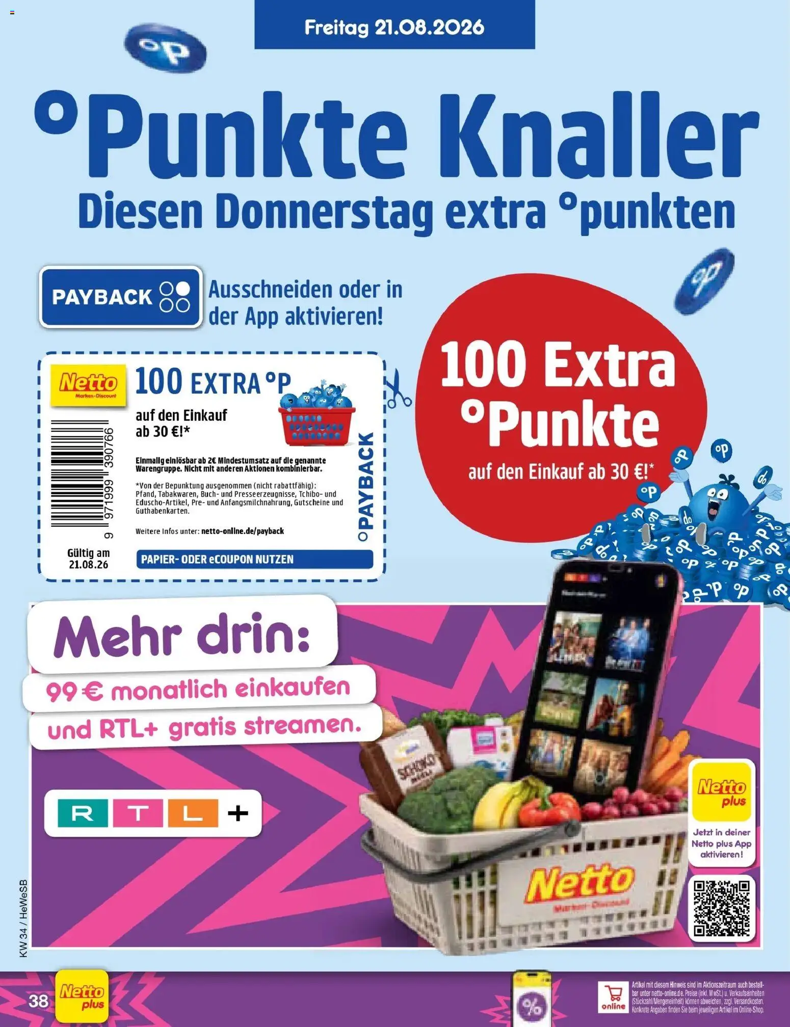 Netto Marken-Discount Prospekt Hamburg – gültig ab 17.08.2026 | Seite: 60