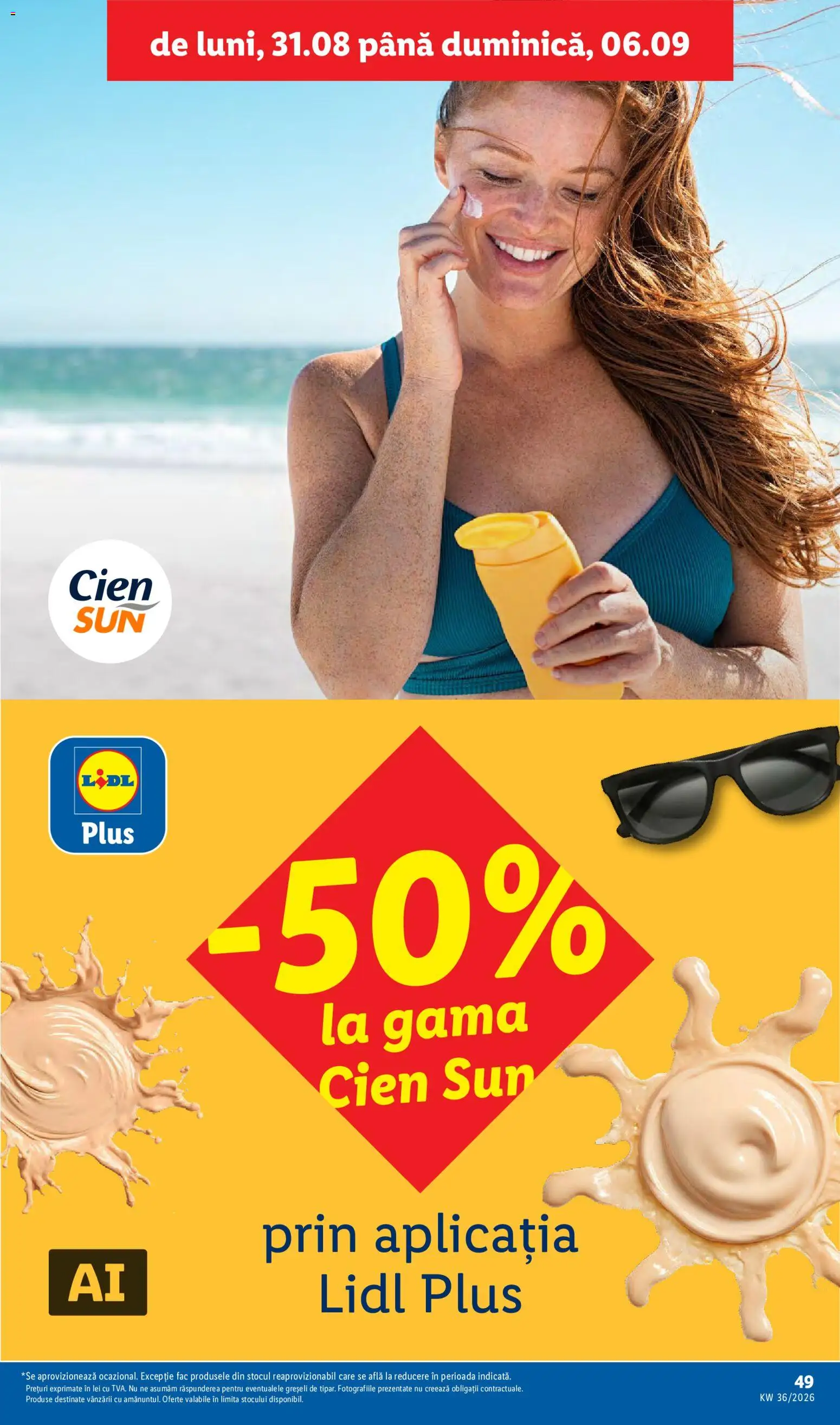 Noul catalog Lidl – valabil de la 31.08.2026 | Pagină: 49