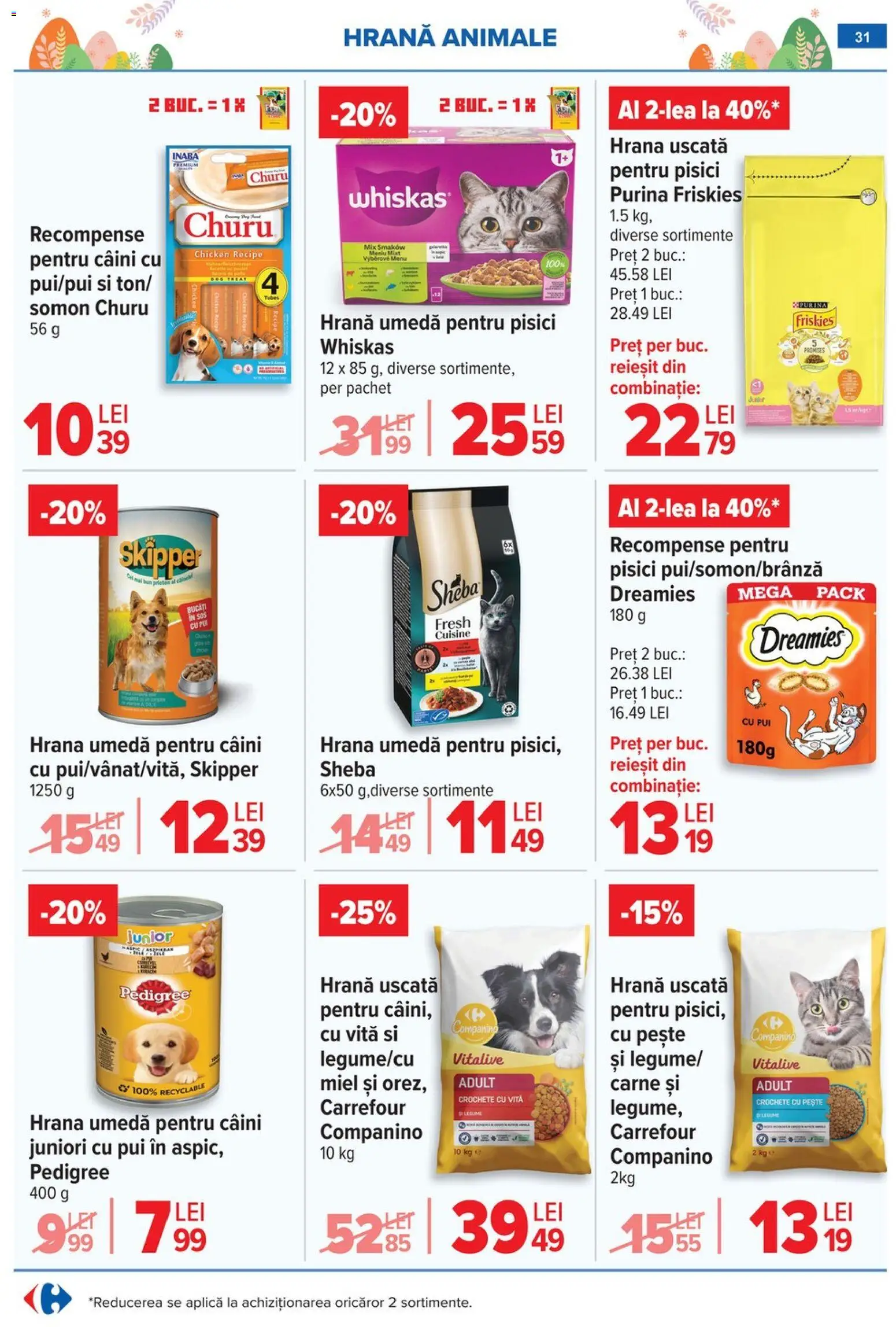 Noul catalog Carrefour – valabil de la 06.04.2026 | Pagină: 33 | Produse: Ciocolată, Bourbon, Cacao, Fructe