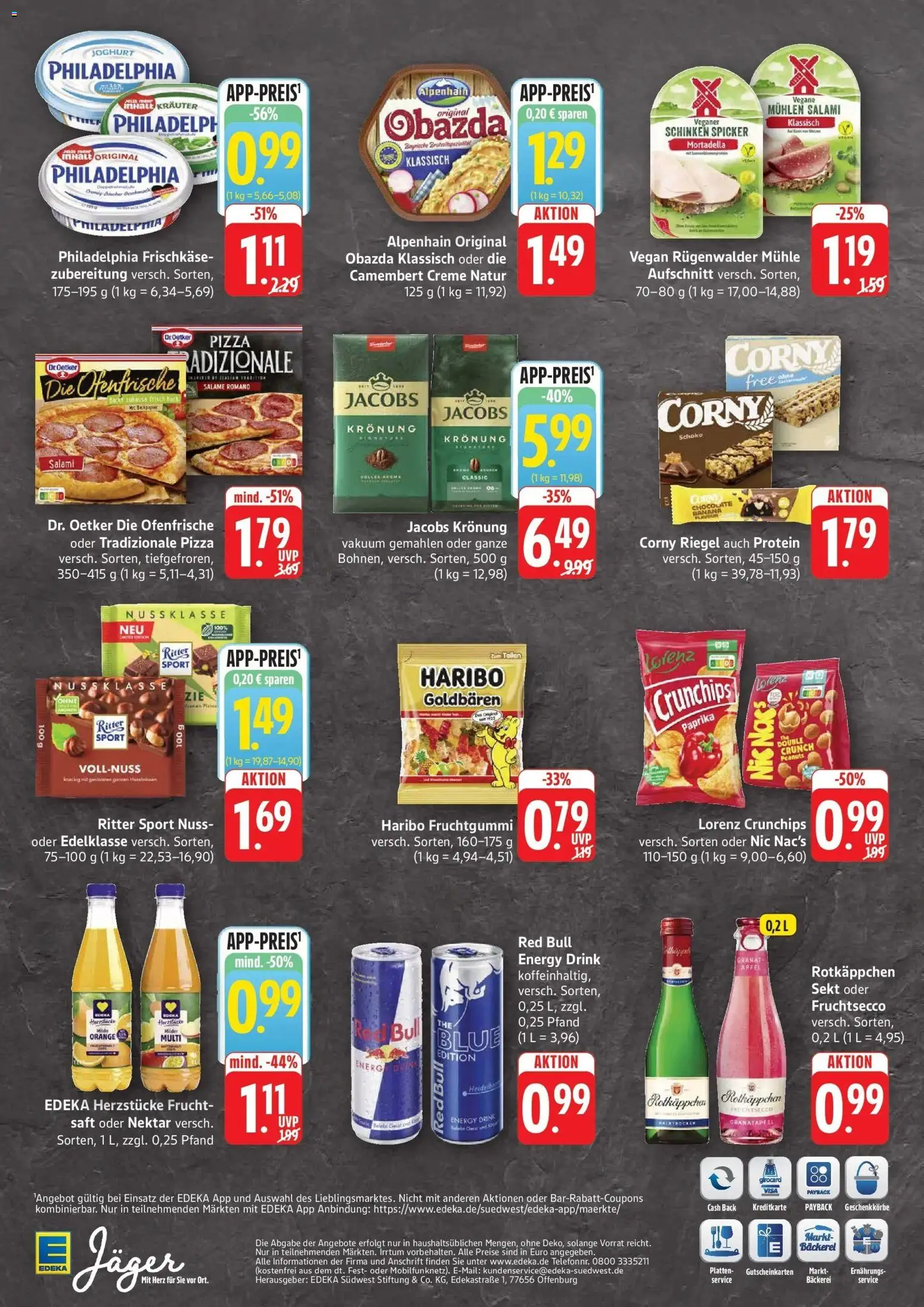 Edeka Prospekt Stuttgart-Degerloch (ab 21.09.2026) » Angebote Online | Seite: 2 | Produkte: Energy, Sekt, Ofenfrische, Pizza