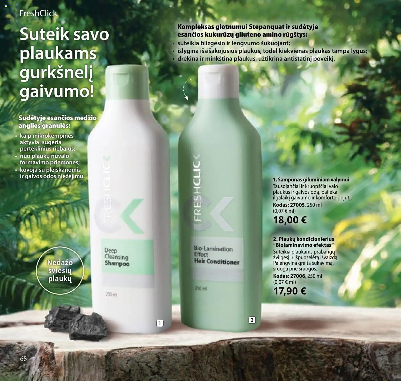 TianDe akcijos nuo 2026.02.10 | Puslapis: 68 | Prekių: Šampūnas, Kondicionierius