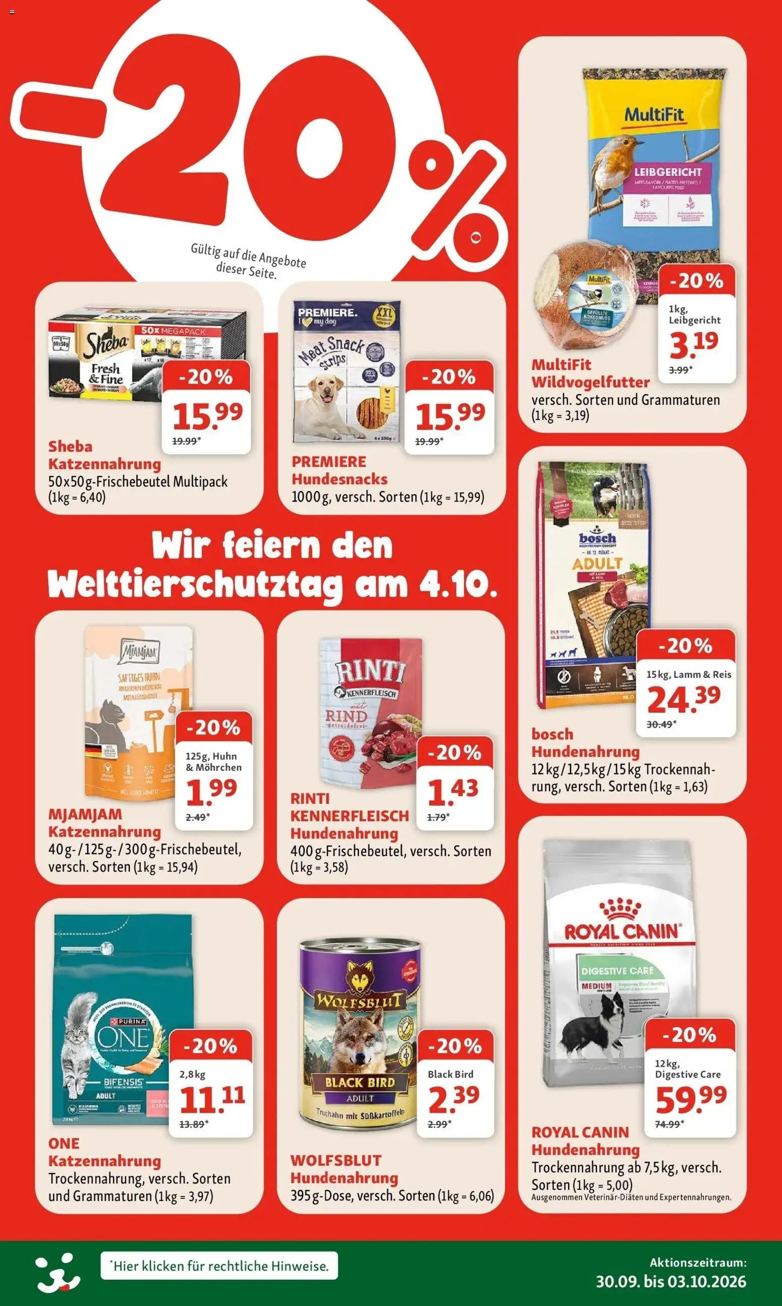 Fressnapf Angebote von 30.09.2026 - Aktuelle Angebote | Seite: 4