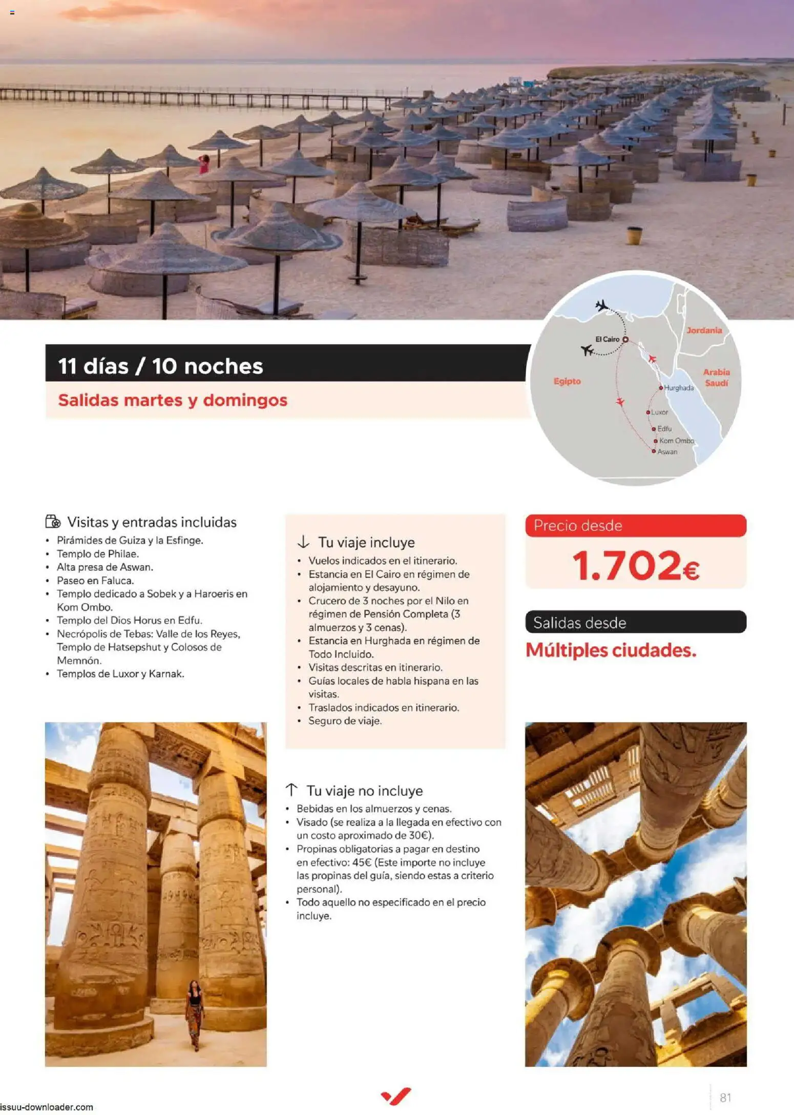 Halcón Viajes Egípto │ válido desde el 06/07/2026 | Página: 81