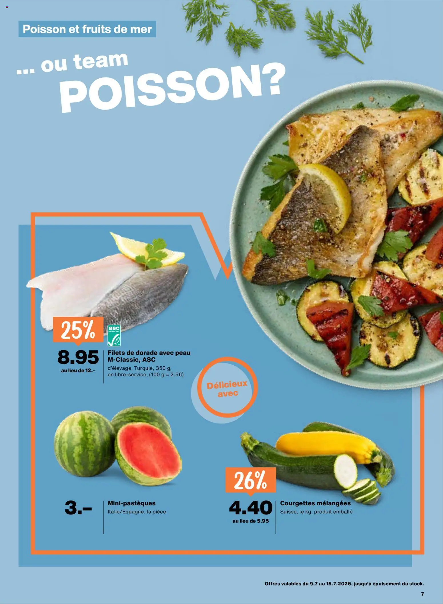 Migros aktionen FR – gültig ab 09.07.2026 | Seite: 7