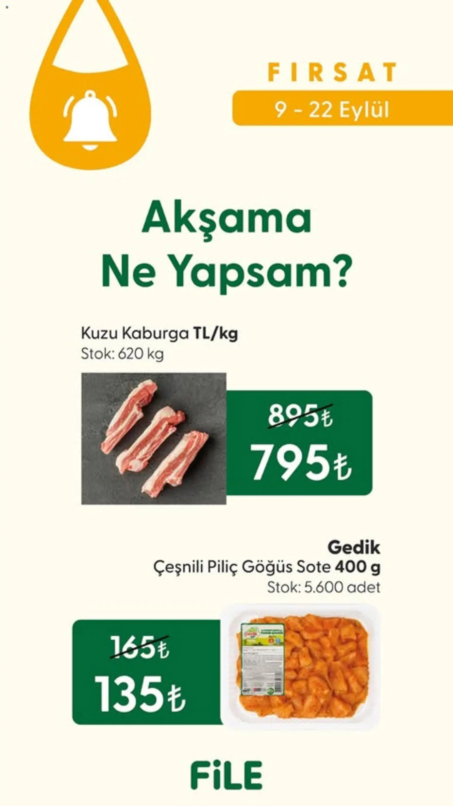 File Market İndirim - 09 Eylül 2026 tarihinden itibaren geçerlidir | Sayfa: 2 | Ürünler: Piliç