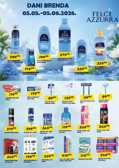 VP Dima katalog Vikend akcija - pregled VP Dima kataloga - važi od 21.05.2026 | Strana: 10 | Proizvode: Tečni sapun, Gillette, Mleko, Felce azzurra