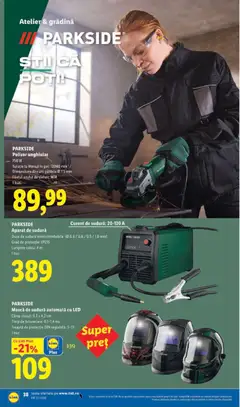 Ofertele Lidl valabile de la 18.05.2026 | Pagină: 38 | Produse: Cablu, Polizor, Babak
