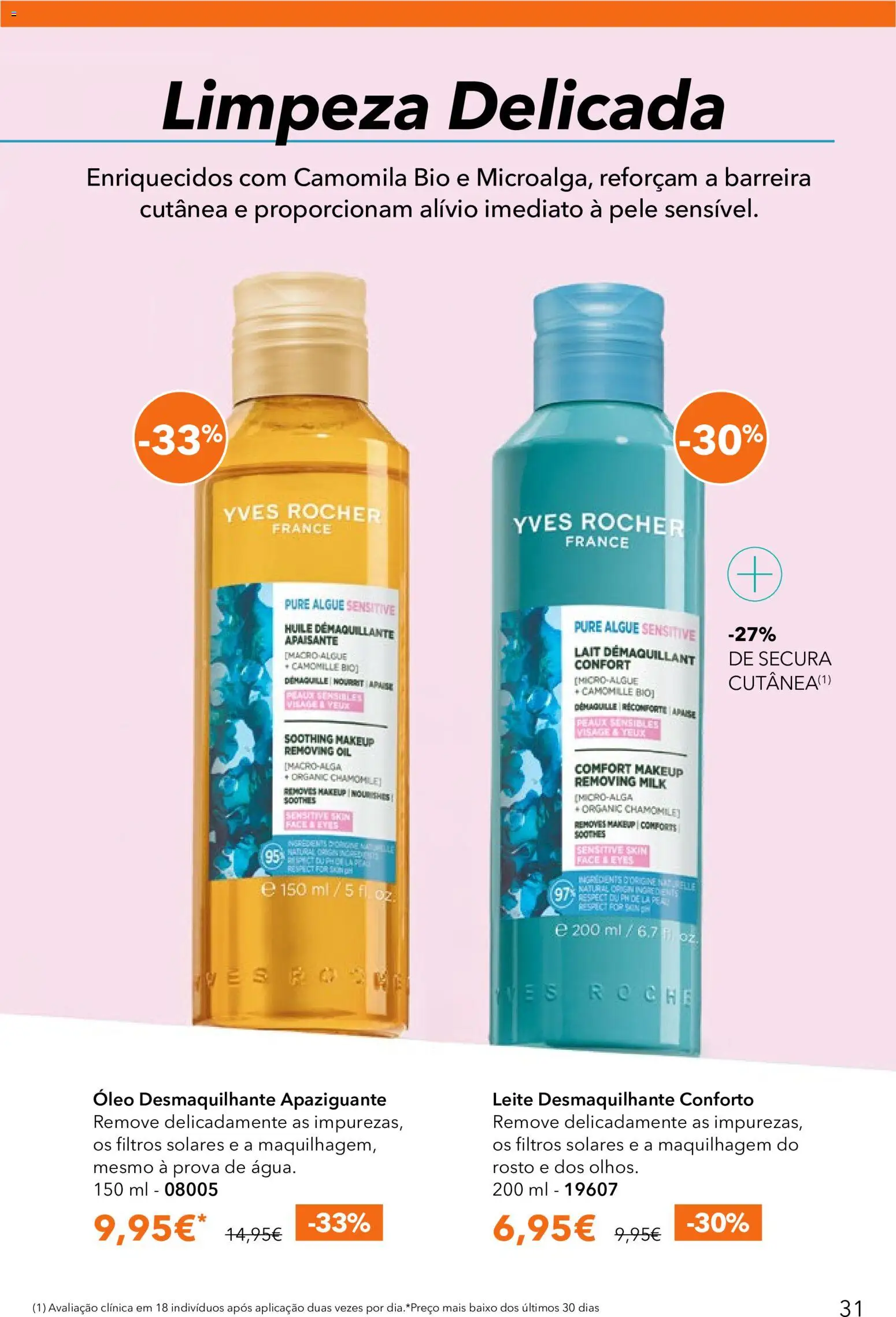 Yves Rocher catálogo 8 │ válido de 03.06.2026 | Página: 31 | Produtos: Maquilhagem, Leite, Óleo